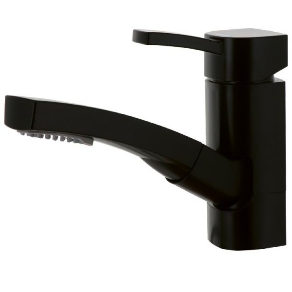 415003Einhebelmischer Capri Komfort, schwarz